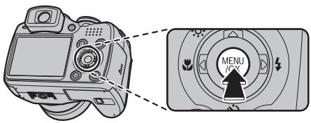 FUJIFILM FINEPIX S5800 - ■ Specifying functions using SHOOTING MENU (MENU/OK button) - 1