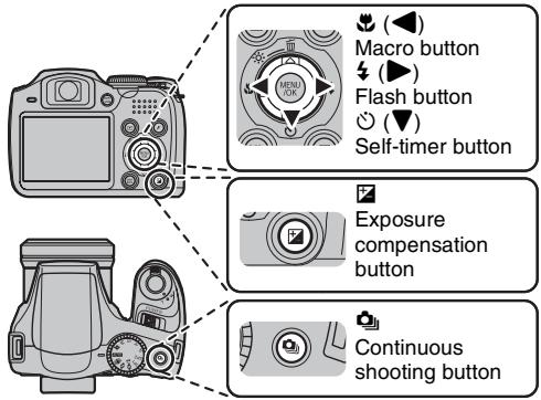 FUJIFILM FINEPIX S5800 - Specify the photography settings. - 1