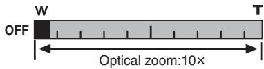 FUJIFILM FINEPIX S800 - Zoom bar display - 1