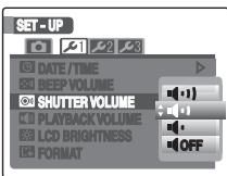 FUJIFILM FINEPIX S800 - Change the setting. - 1