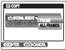 FUJIFILM FINEPIX S800 - Copying one frame at a time (FRAME) - 1