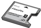 FUJIFILM FINEPIX S800 - - CompactFlash™ Card Adapter DPC-CF - 1