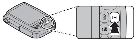 FUJIFILM FINEPIX Z30 - Press the ▶ button. - 1