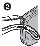 FUJIFILM FINEPIX Z30 - Attaching the Strap - 2