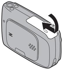 FUJIFILM FINEPIX Z30 - Insert the memory card. - 3