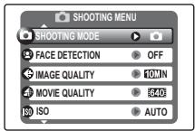 FUJIFILM FINEPIX Z30 - Using the Shooting Menu - 2