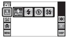 FUJIFILM FINEPIX Z800EXR - Choose a flash mode. - 1