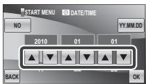 FUJIFILM FINEPIX Z800EXR - Set the date. - 1