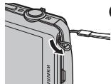 FUJIFILM FINEPIX Z800EXR - Attaching the Strap - 1