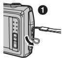 FUJIFILM FINEPIX Z90 - Attaching the Strap - 1