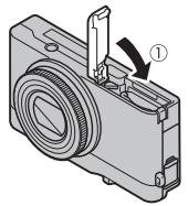 FUJIFILM XQ2 - Insert the memory card. - 3