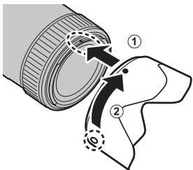 FUJIFILM FINEPIX S - The Lens Hood (Optional Accessory) - 1