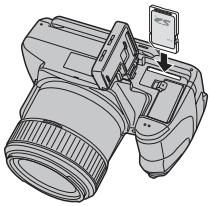 FUJIFILM FINEPIX S - Insert the memory card. - 1