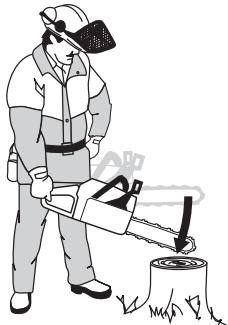 HUSQVARNA 440 E - Checking the inertia brake release - 2