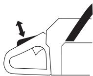 HUSQVARNA 440 E - Throttle lockout - 3