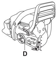 HUSQVARNA 440 E - Chain brake and front hand guard - 6