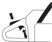 HUSQVARNA 440 E - Throttle lockout - 4