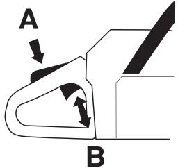 HUSQVARNA 440 E - Throttle lockout - 1
