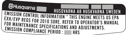HUSQVARNA 445 - Épuration centrifuge "Air Injection" - 1