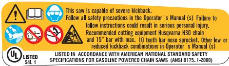 HUSQVARNA 445 E - For Canada only: - 5