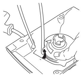 HUSQVARNA 55 - Remplacement de corde de lanceur rompue ou usée - 3