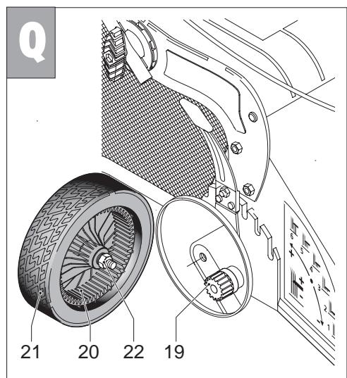 HUSQVARNA R 150S - LAME - 21