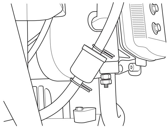 HUSQVARNA RIDER 175 AWD - Replacement of fuel filter - 2