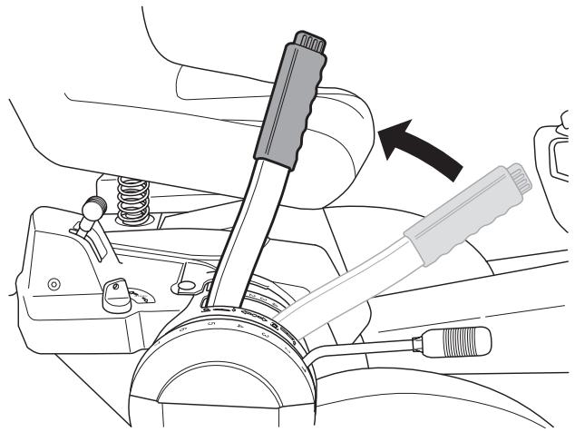 HUSQVARNA RIDER 175 AWD - Start the engine - 3