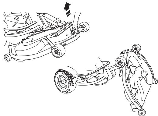 HUSQVARNA RIDER 175 AWD - Placing in the service position - 12