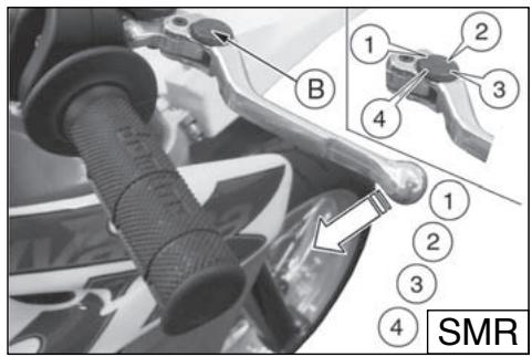 HUSQVARNA SMR 450 - STEERING WHEEL BALL PLAY ADJUSTMENT - 3