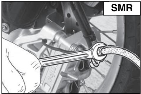 HUSQVARNA SMR 450 - SPURGO IMPIANTO FRENANTE ANTERIORE (SMR) - 1