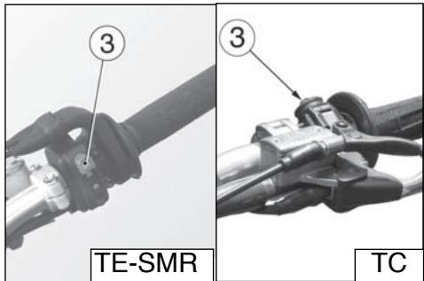 HUSQVARNA SMR 450 - ARRET DU MOTOCYCLE ET DU MOTEUR - 1