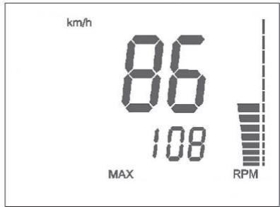 HUSQVARNA SMR 450 - 7- SPEED / V MAX / RPM (figura 7) - 2
