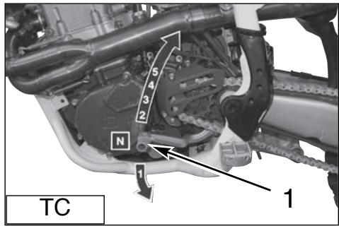 HUSQVARNA TC 510 - DÉMARRAGE DU MOTEUR (TC) - 1