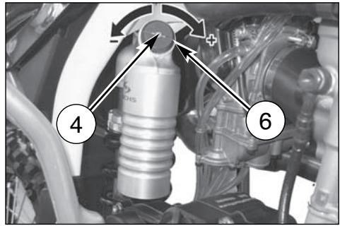HUSQVARNA TC 510 - SHOCK ABSORBER DAMPING ADJUSTMENT - 2