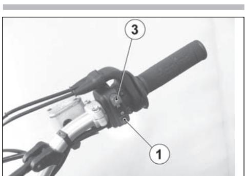 HUSQVARNA TC 510 - COMMUTATEUR GAUCHE SUR LE GUIDON (TE-SMR) - 1