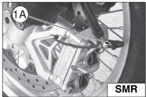 HUSQVARNA TC 510 - ENTLEERUNG DER VORDEREN BREMSANLAGE (SMR) - 1