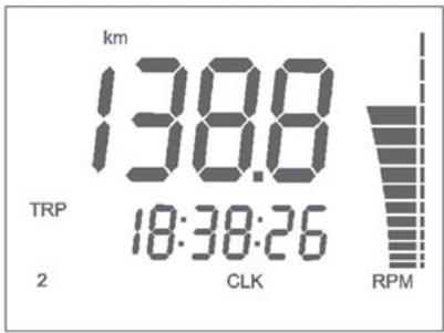 HUSQVARNA TC 510 - 10- SPEED /RPM (engine r.p.m. numerical value) (figure 10) - 4
