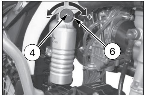 HUSQVARNA TE 250 - SHOCK ABSORBER DAMPING ADJUSTMENT - 2