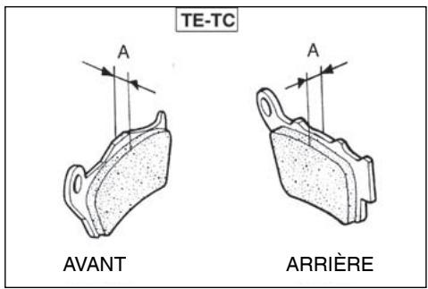 HUSQVARNA TE 250 - USURE DES PASTILLES (SMR) - 3