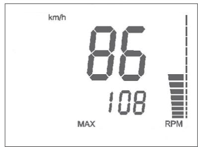 HUSQVARNA TE 250 - 7- SPEED / V MAX / RPM (figura 7) - 2