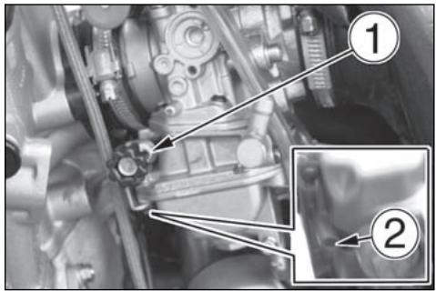 HUSQVARNA TE 250 - AJUSTE DEL RALENTI (TE-SMR) - 1