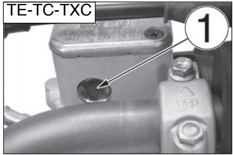 HUSQVARNA TE 250 - STEERING WHEEL BALL PLAY ADJUSTMENT - 5