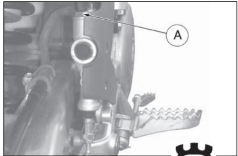 HUSQVARNA TE 250 - SPURGO IMPIANTO FRENANTE POSTERIORE - 2