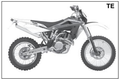 HUSQVARNA TE 450 - Tampering Warning: - 1