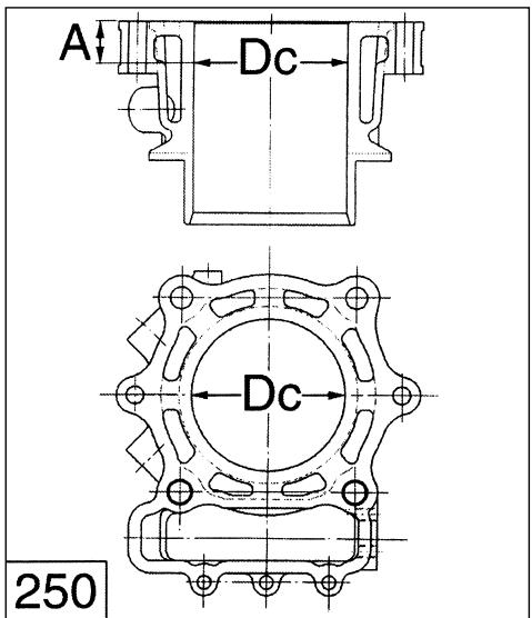 HUSQVARNA TE 450 - CYLINDER-PISTON FITTING - 1