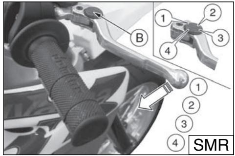 HUSQVARNA TE 450 - STEERING WHEEL BALL PLAY ADJUSTMENT - 3