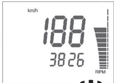 HUSQVARNA TE 450 - 10- SPEED/RPM (Motor r.p.m. numerischer Wert) (Bild 10) - 5