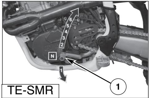 HUSQVARNA TE 450 - COMANDO CAMBIO - 3