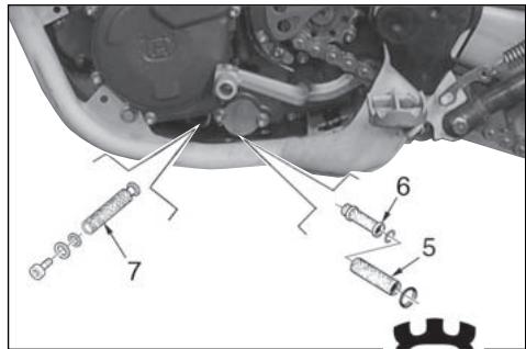 HUSQVARNA TE 450 - ENGINE OIL REPLACEMENT AND BAG FILTERS-FILTER CARTRIDGE CLEANING OR REPLACEMENT - 5